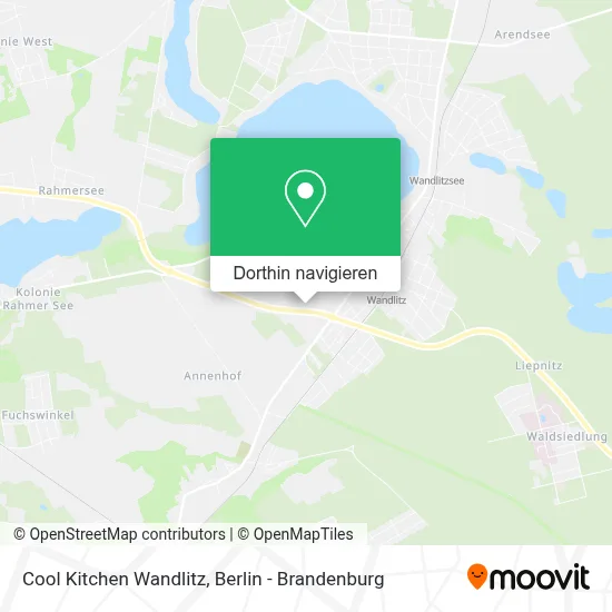 Cool Kitchen Wandlitz Karte