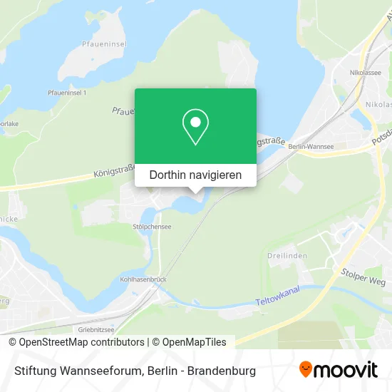 Stiftung Wannseeforum Karte