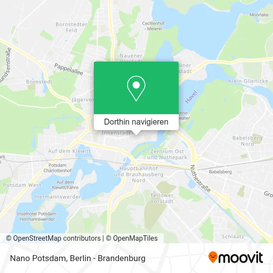 Nano Potsdam Karte