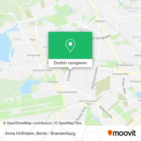 Anna Hofmann Karte