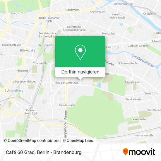 Café 60 Grad Karte