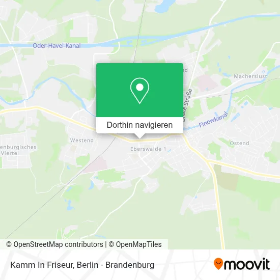 Kamm In Friseur Karte
