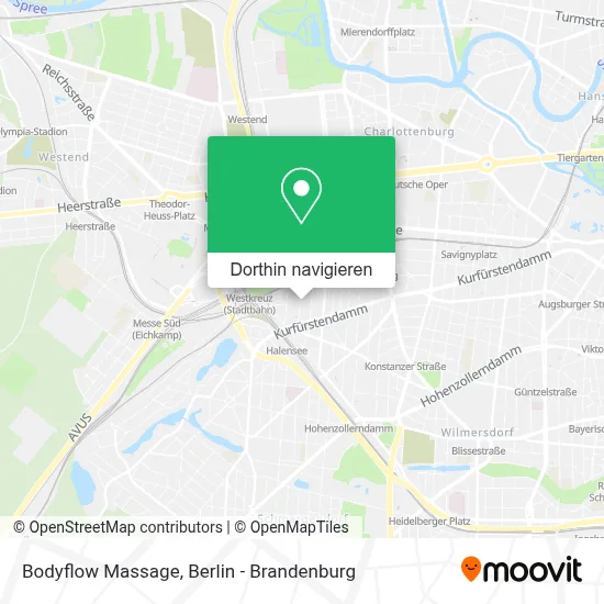 Bodyflow Massage Karte