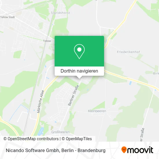 Nicando Software Gmbh Karte