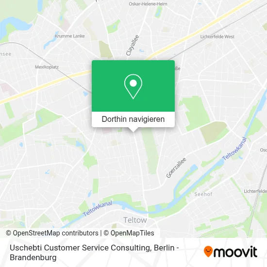 Uschebti Customer Service Consulting Karte