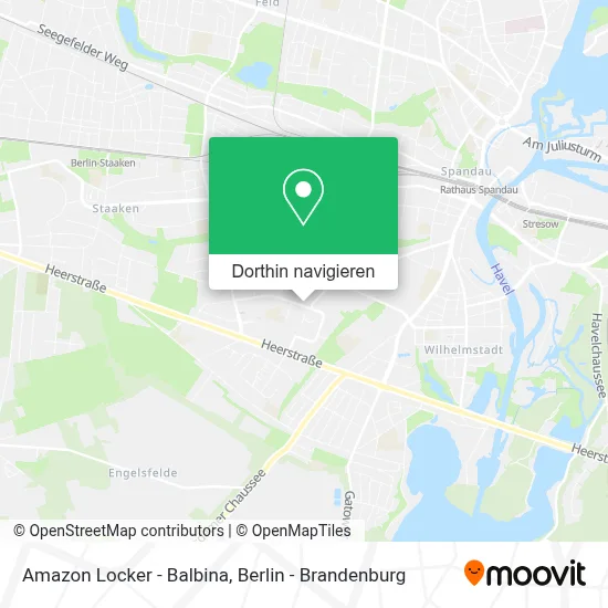 Amazon Locker - Balbina Karte