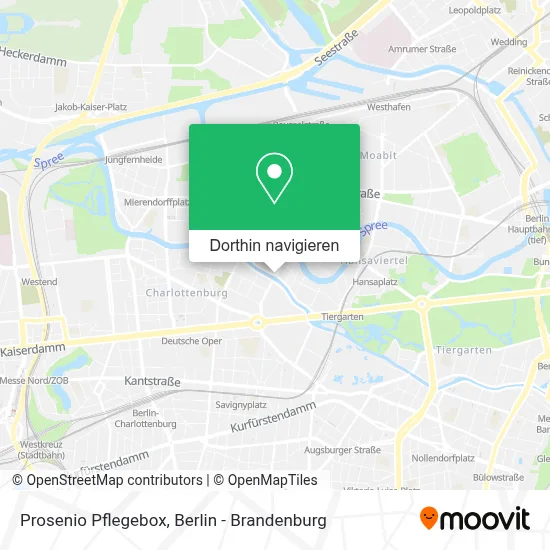 Prosenio Pflegebox Karte