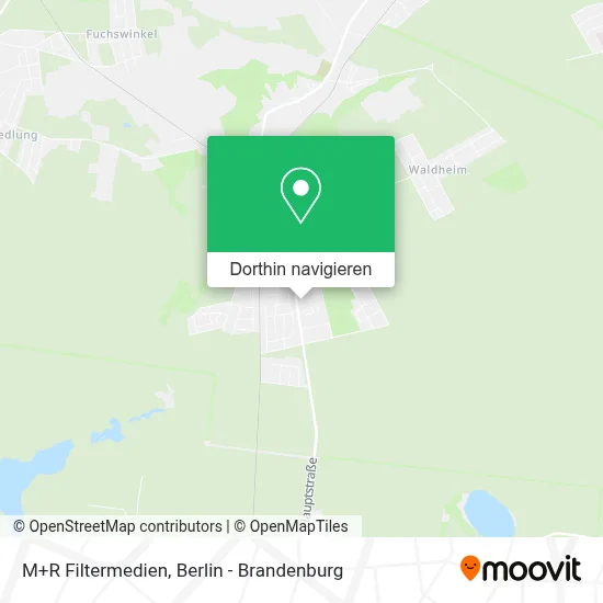 M+R Filtermedien Karte