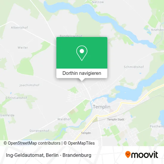 Ing-Geldautomat Karte