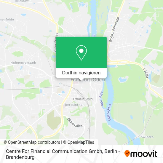 Centre For Financial Communication Gmbh Karte