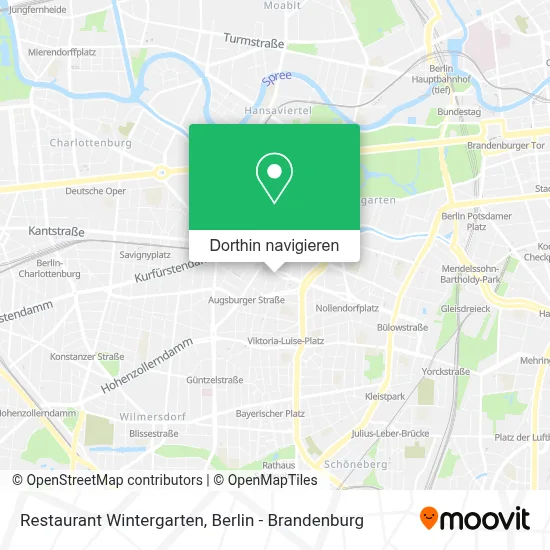 Restaurant Wintergarten Karte