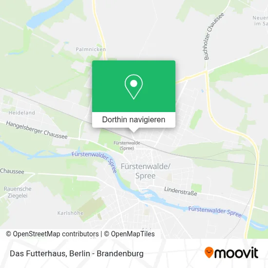 Das Futterhaus Karte