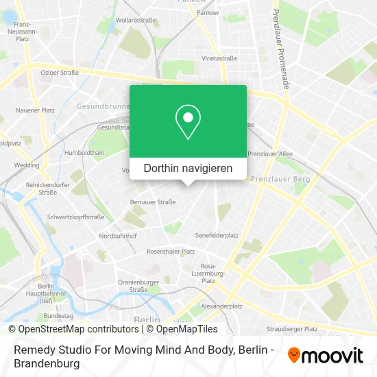 Remedy Studio For Moving Mind And Body Karte