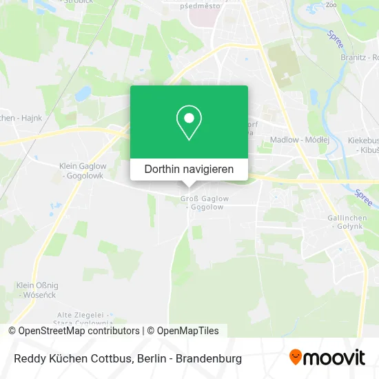 Reddy Küchen Cottbus Karte