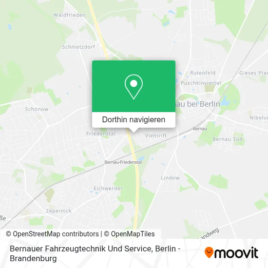 Bernauer Fahrzeugtechnik Und Service Karte