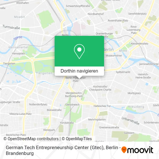 German Tech Entrepreneurship Center (Gtec) Karte