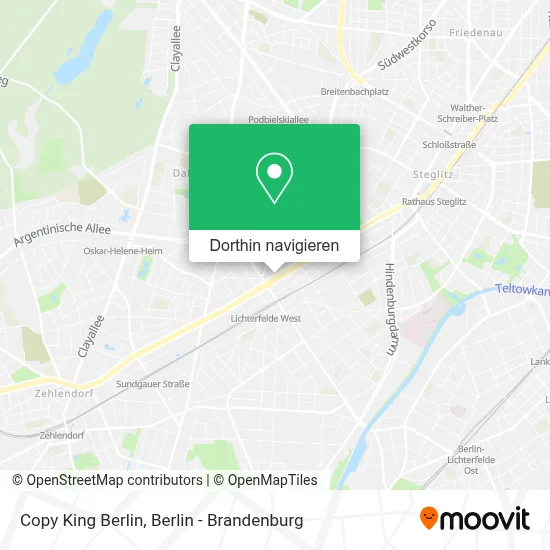 Copy King Berlin Karte