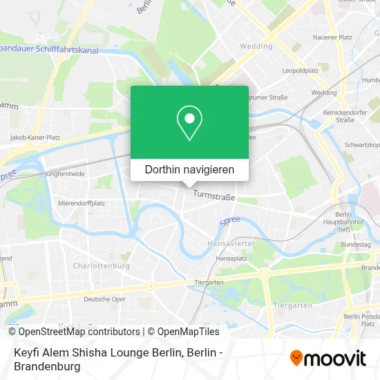 Keyfi Alem Shisha Lounge Berlin Karte