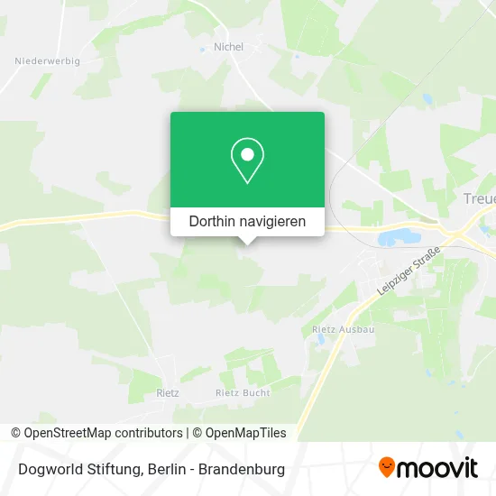 Dogworld Stiftung Karte
