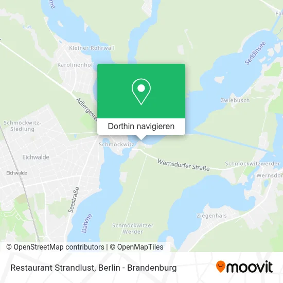 Restaurant Strandlust Karte