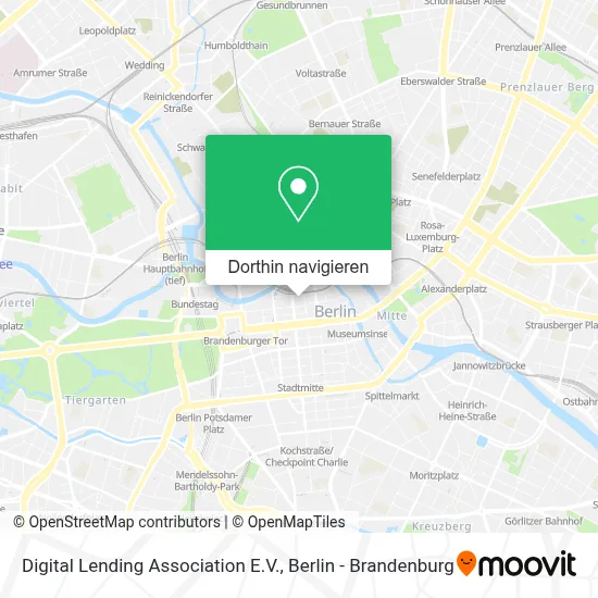 Digital Lending Association E.V. Karte