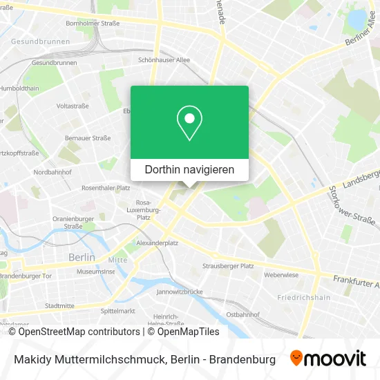 Makidy Muttermilchschmuck Karte