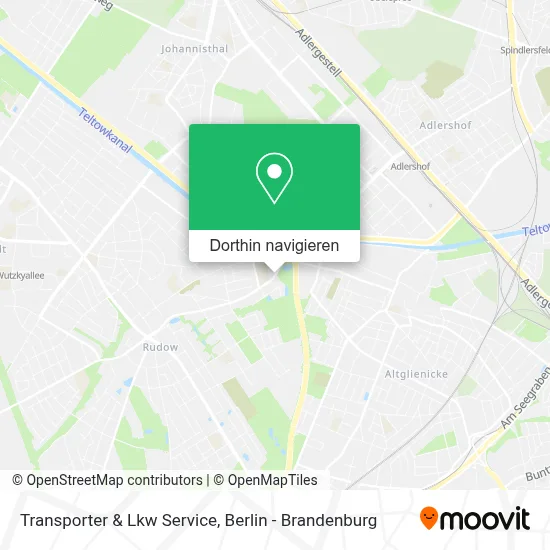 Transporter & Lkw Service Karte