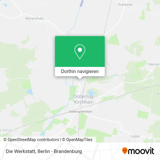 Die Werkstatt Karte