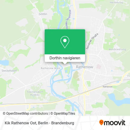 Kik Rathenow Ost Karte
