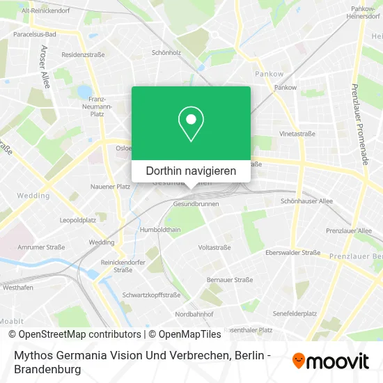 Mythos Germania Vision Und Verbrechen Karte