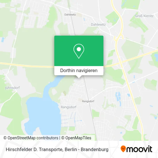 Hirschfelder D. Transporte Karte