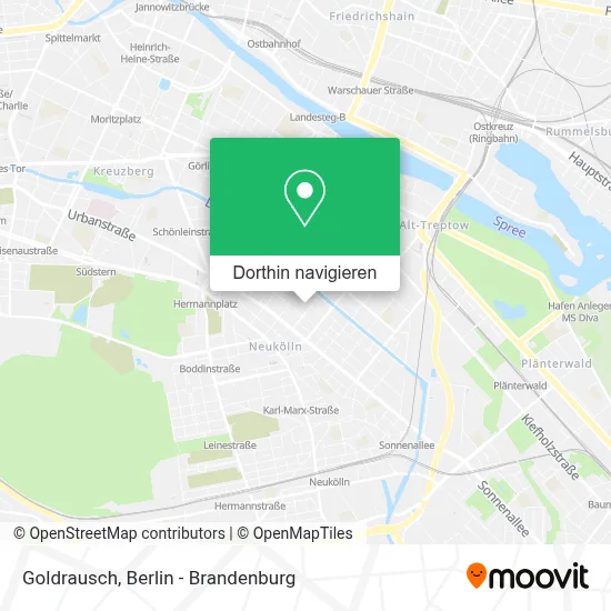 Goldrausch Karte