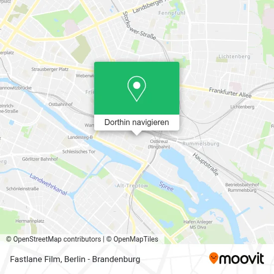 Fastlane Film Karte