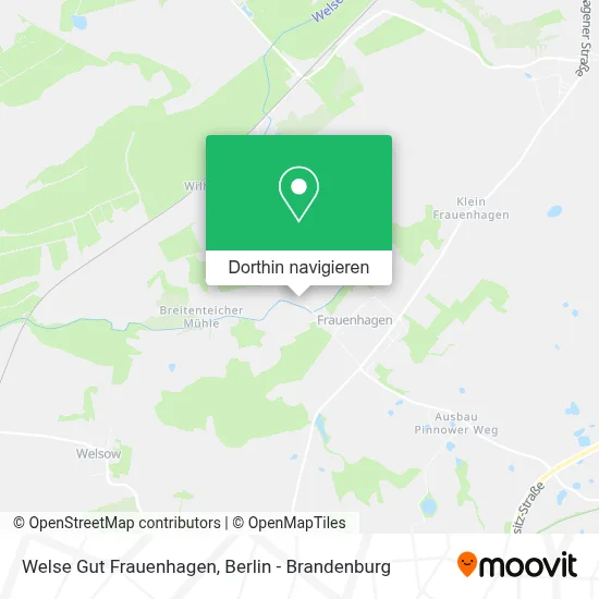 Welse Gut Frauenhagen Karte