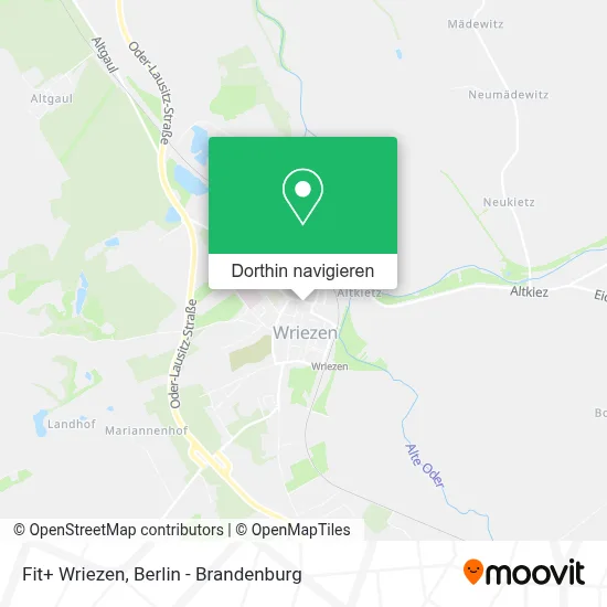 Fit+ Wriezen Karte