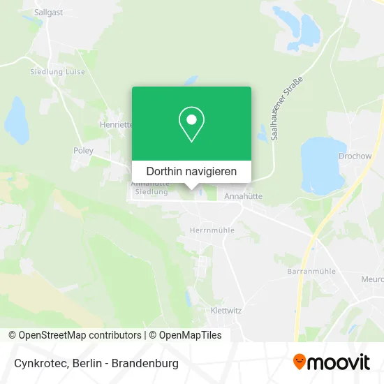 Cynkrotec Karte