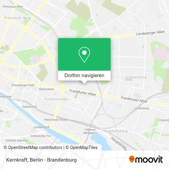 Kernkraft Karte