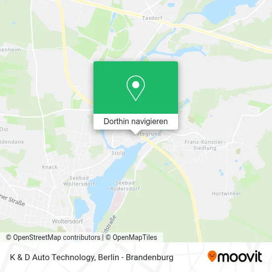 K & D Auto Technology Karte