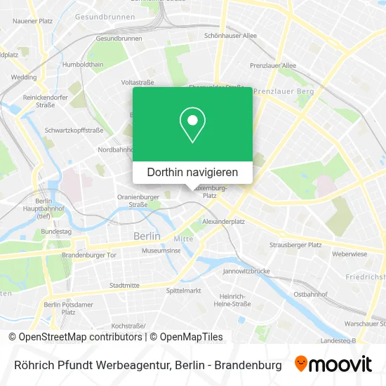 Röhrich Pfundt Werbeagentur Karte