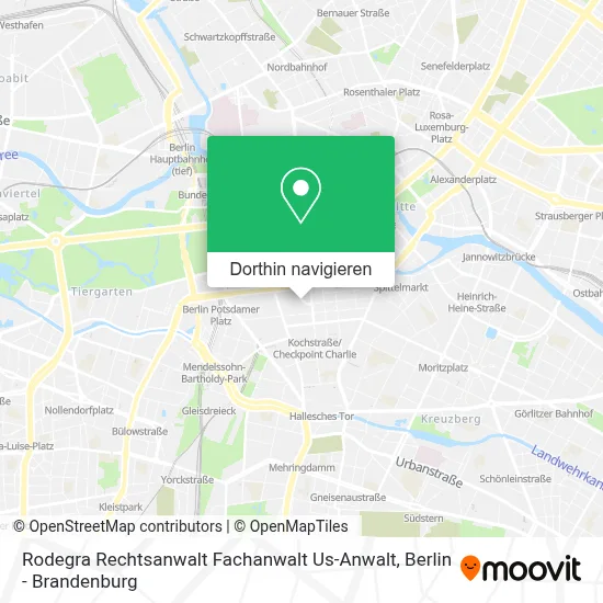 Rodegra Rechtsanwalt Fachanwalt Us-Anwalt Karte