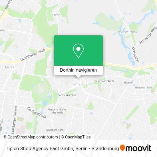 Tipico Shop Agency East Gmbh Karte