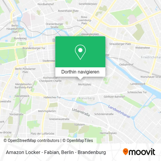 Amazon Locker - Fabian Karte