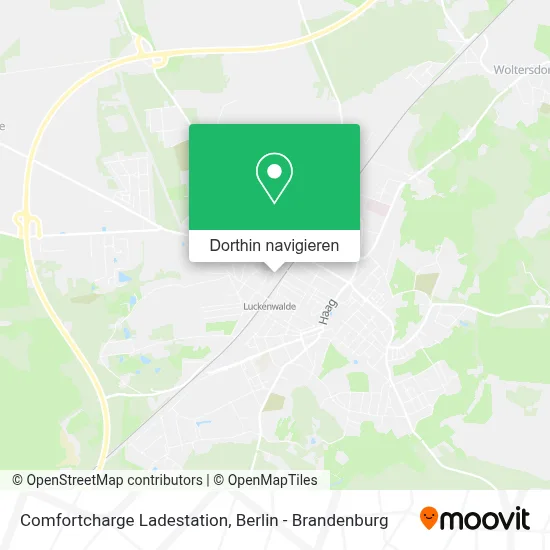 Comfortcharge Ladestation Karte