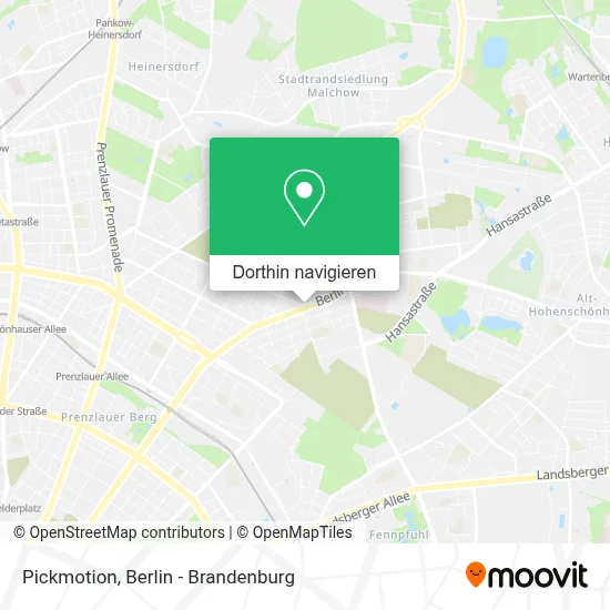 Pickmotion Karte