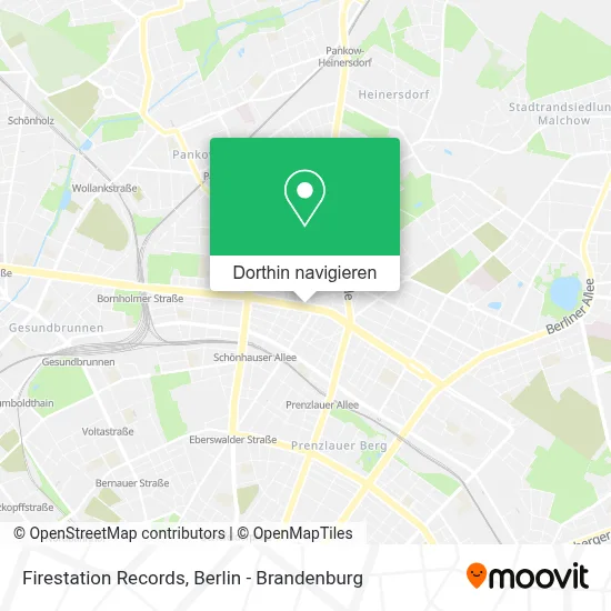 Firestation Records Karte