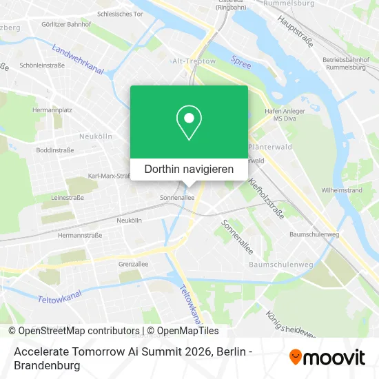 Accelerate Tomorrow Ai Summit 2026 Karte