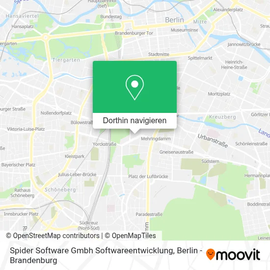 Spider Software Gmbh Softwareentwicklung Karte