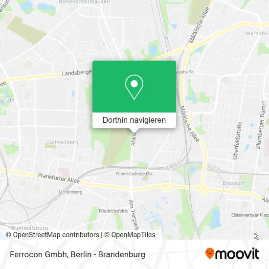 Ferrocon Gmbh Karte
