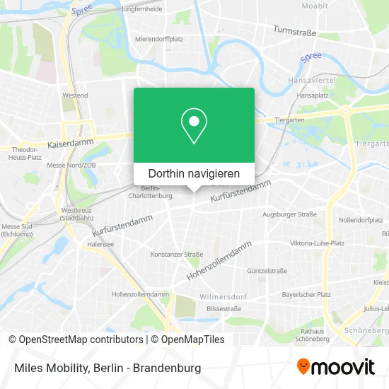 Miles Mobility Karte