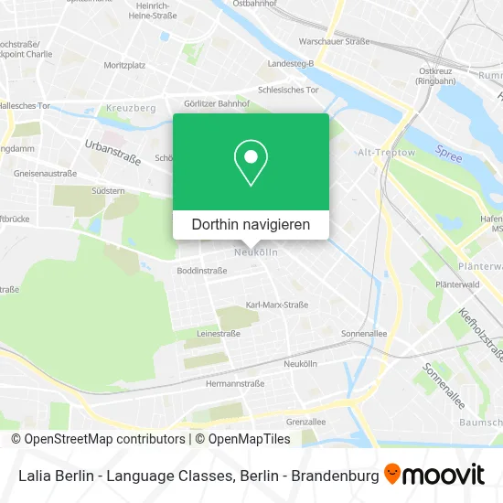 Lalia Berlin - Language Classes Karte